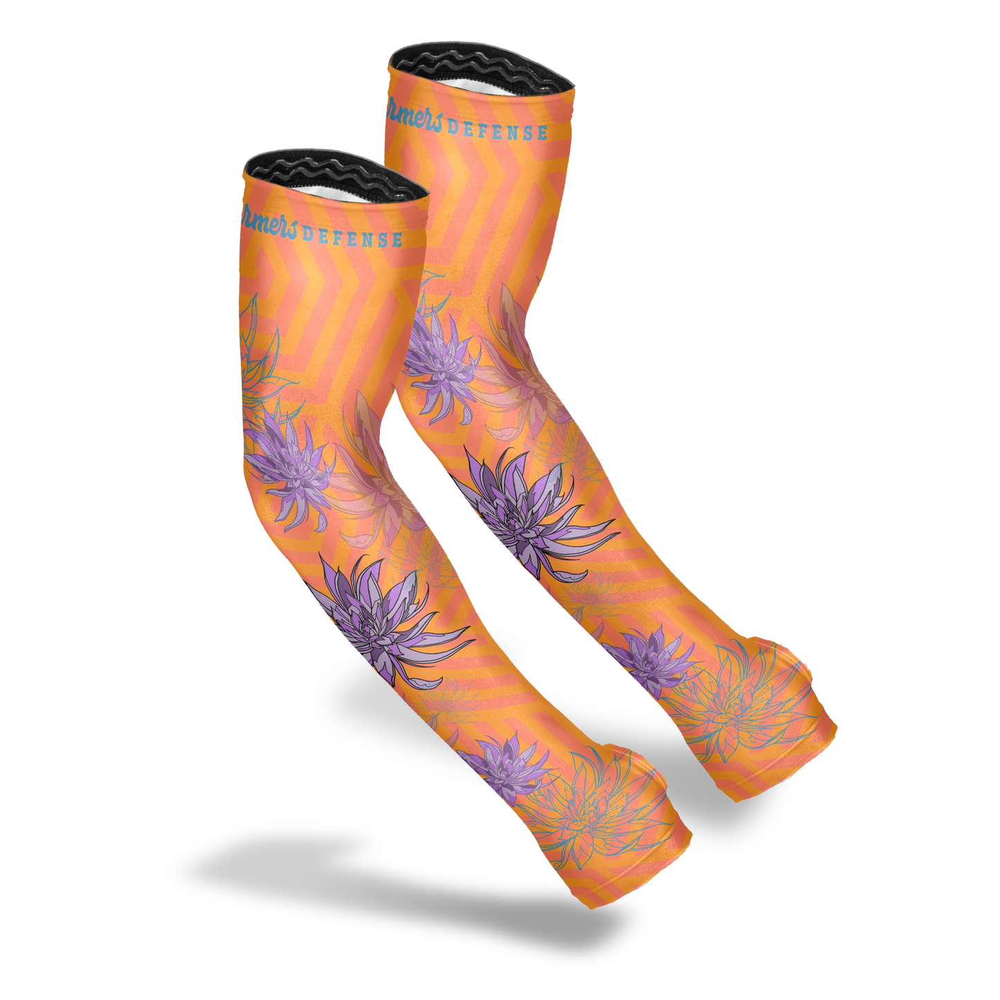 Protection Sleeves - Orange Art Collection Lotus FINAL SALE