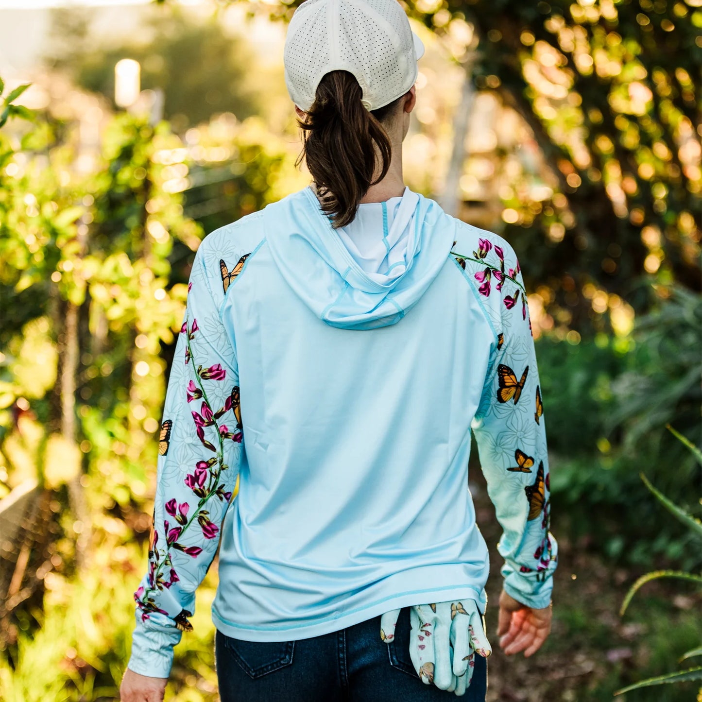 Women's UV Sun Hoodie - Monarch