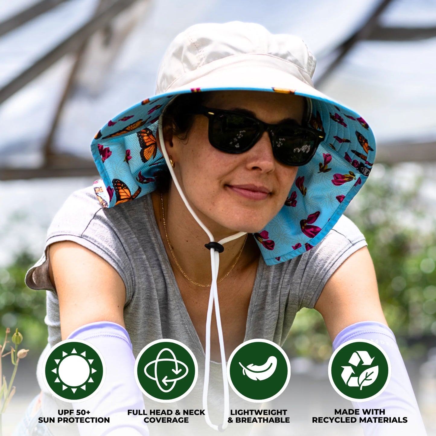Monarch Pack - Protection Sleeves, Gloves and Sun Hat