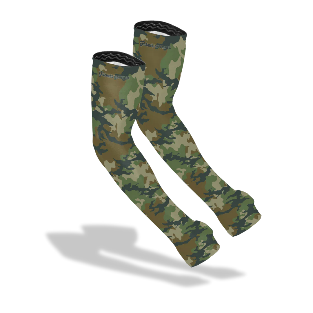 Protection Sleeves - Green Camo FINAL SALE