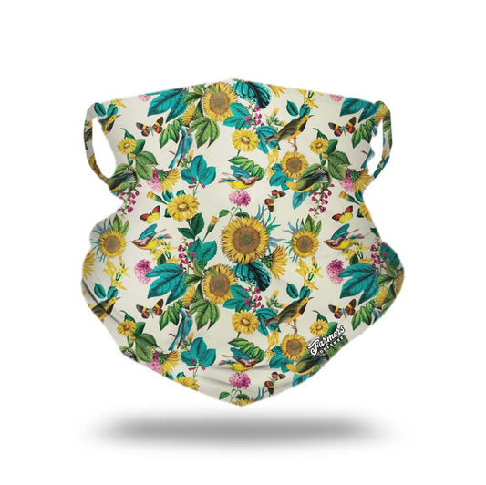 Farmers Neck Gaiter- Garden Flower
