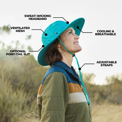 Venture Sun Hat - Cedar Teal