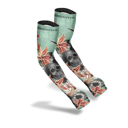 Protection Sleeves - Skull - Green FINAL SALE