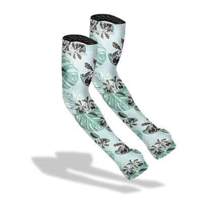 Protection Sleeves - Monstera - Blue FINAL SALE