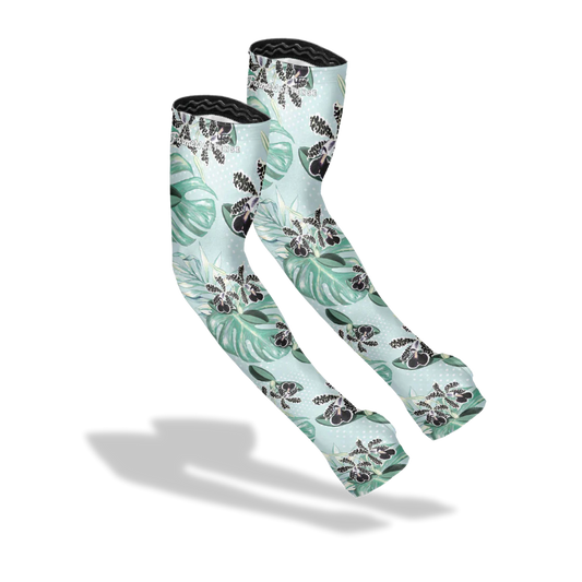 Protection Sleeves - Monstera - Blue FINAL SALE