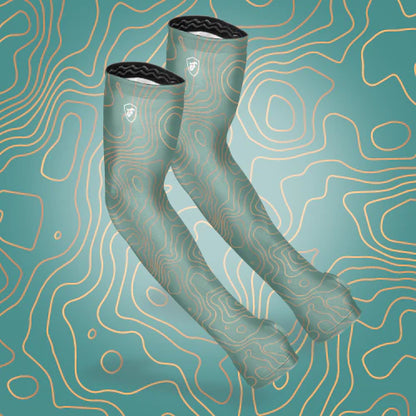 Protection Sleeves - Topo Map