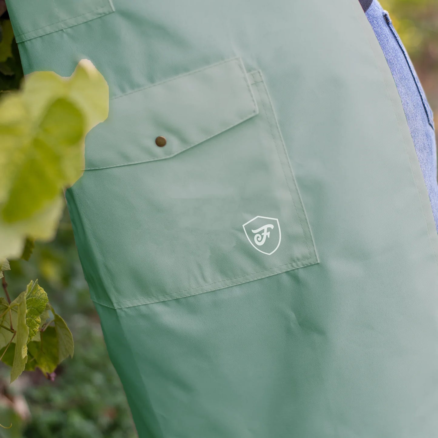 Lightweight Work - Apron - Stone Green