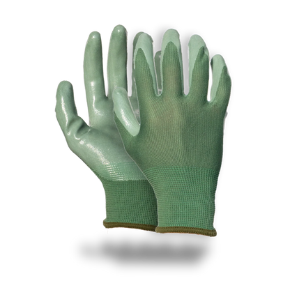 Nitrile Glove + Sleeve Pack - Forest Green