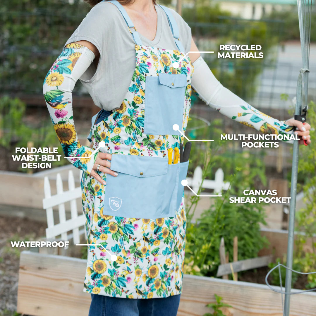 Lightweight Work - Apron - Garden Flower