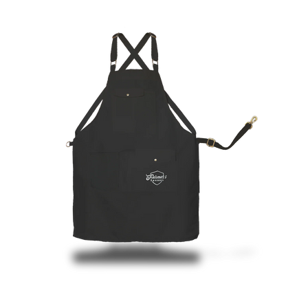 Farm & Trim Apron Cross Straps - Black FINAL SALE