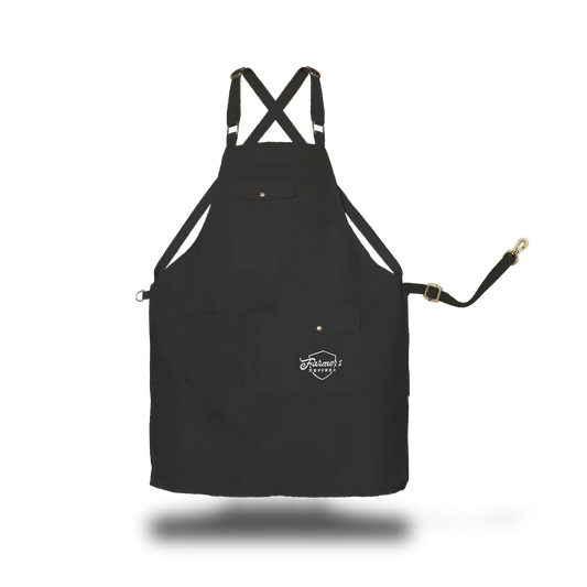 Farm & Trim Apron Cross Straps - Black FINAL SALE