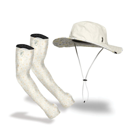 Venture Hat + Sleeves - Sunlit Blossom Bundle