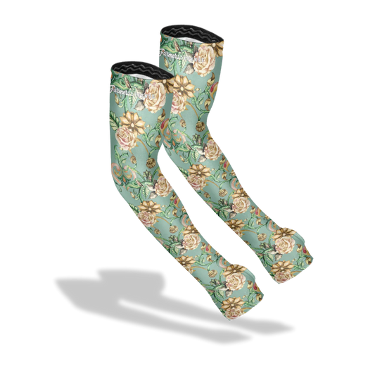 Protection Sleeves - Antique Bloom - Green