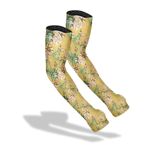 Protection Sleeves - Antique Bloom - Mustard FINAL SALE