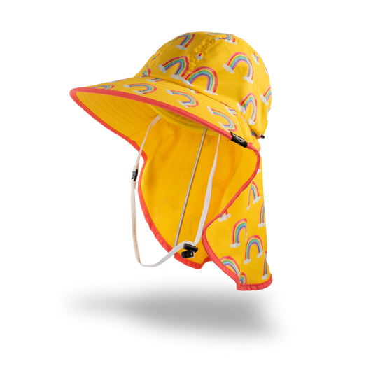 Kid's Sun Hat - Rainbows