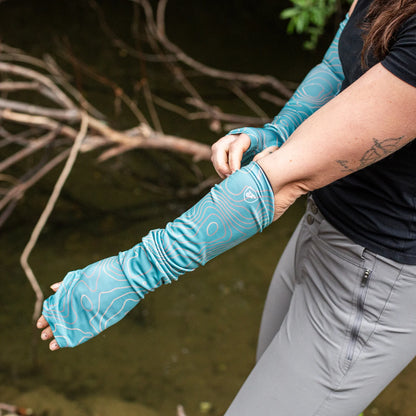 Protection Sleeves - Topo Map