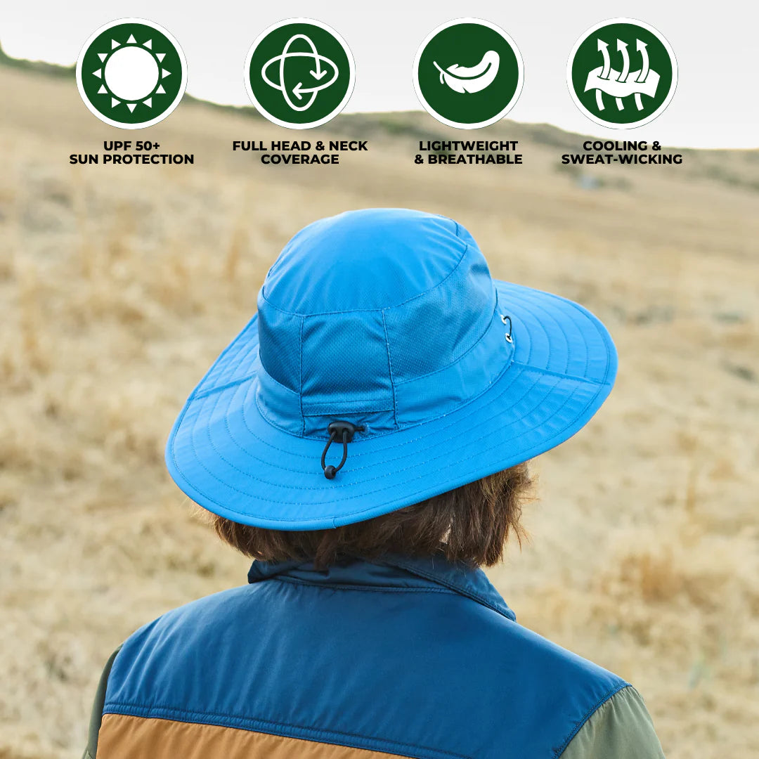 Venture Sun Hat - Stone Blue