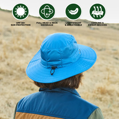 Venture Sun Hat - Stone Blue