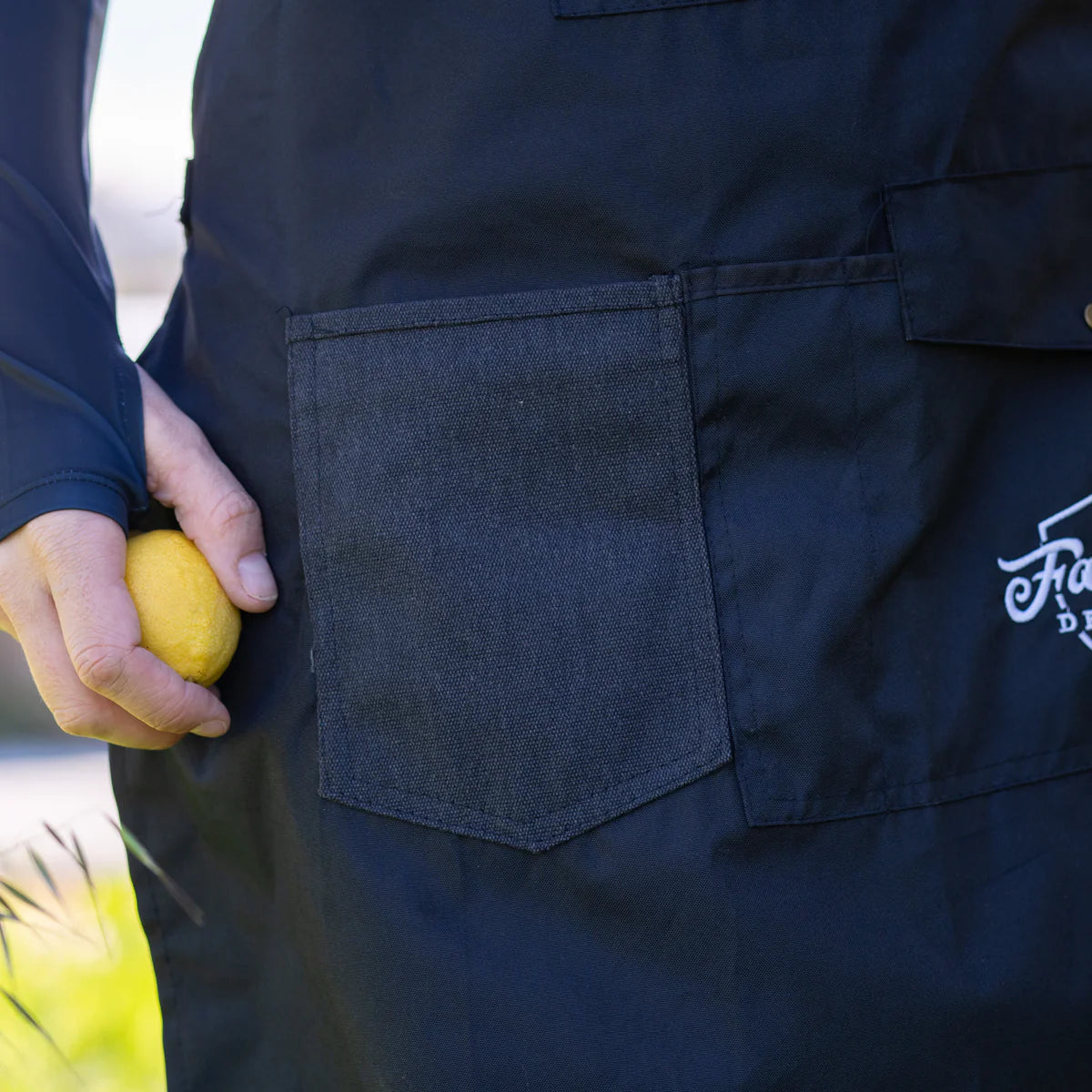 Farm & Trim Apron Cross Straps - Black FINAL SALE