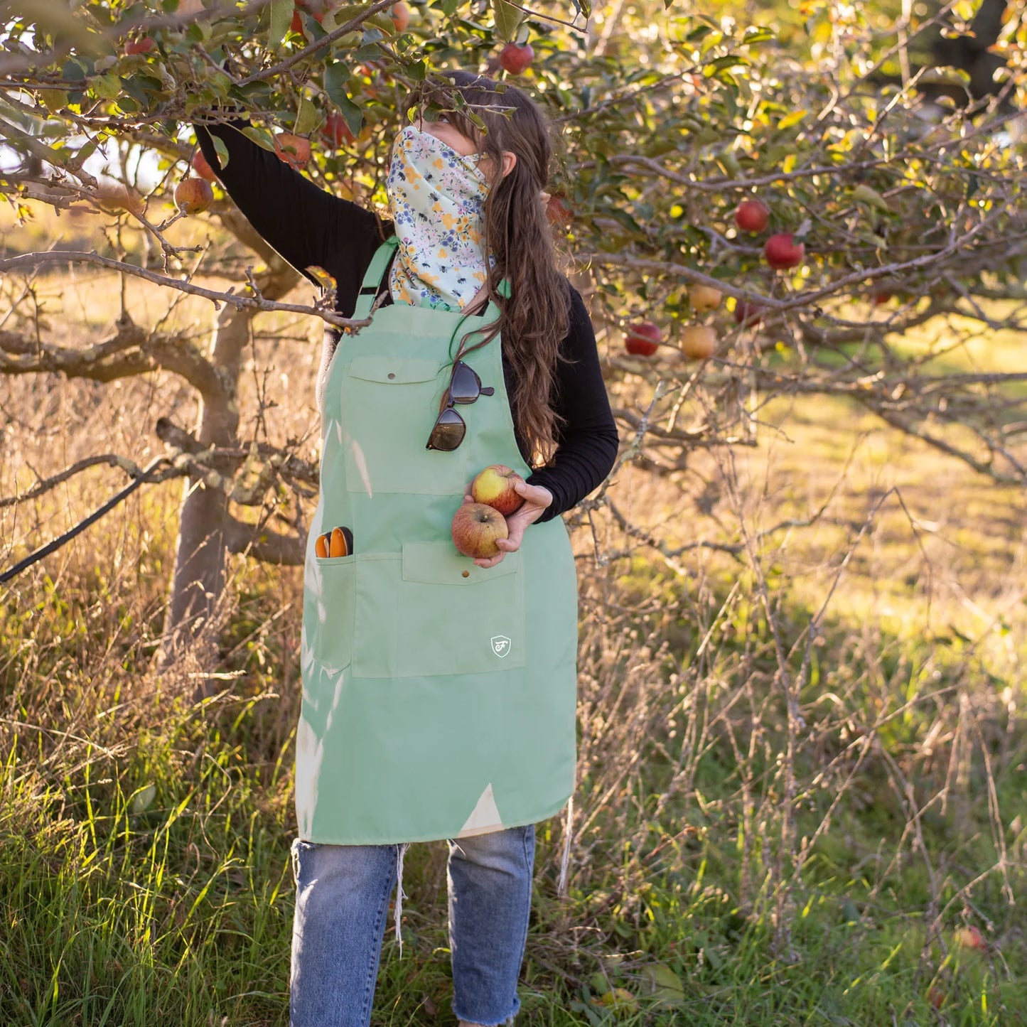 Lightweight Work - Apron - Stone Green